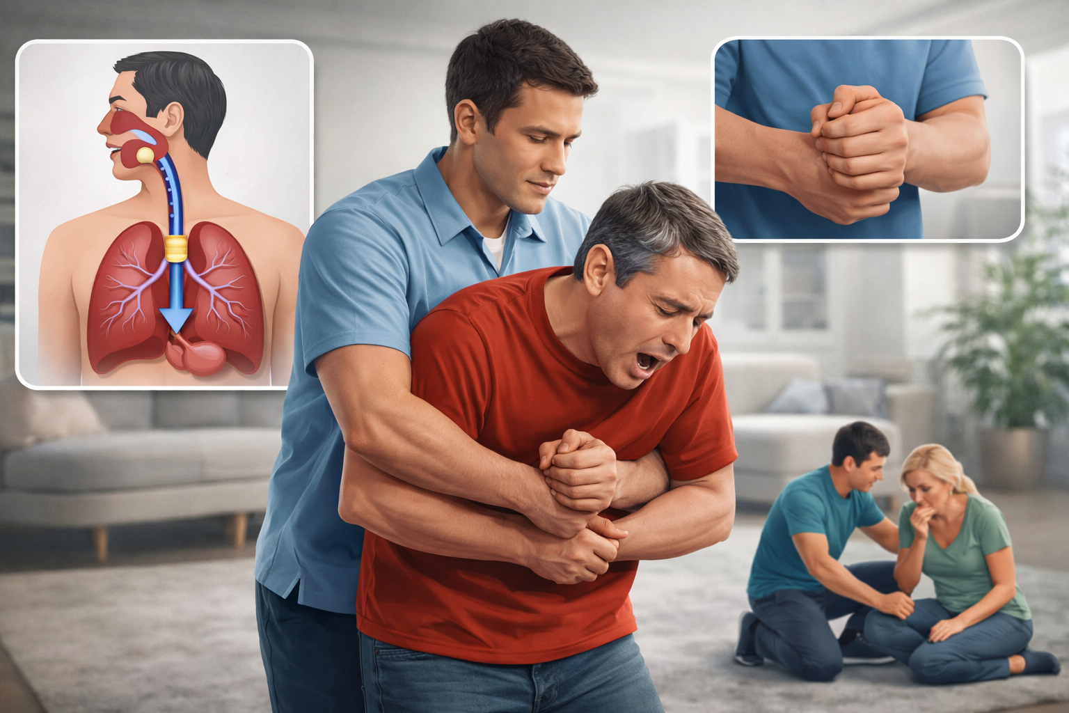 technique de heimlich pour sauver une personne